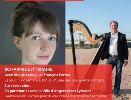 Lecture musicale avec Anouk LEJCZYK er François PERNEL Jeudi 7 novembre 2024 à 19h au Musée des Beaux-Arts d’Angers